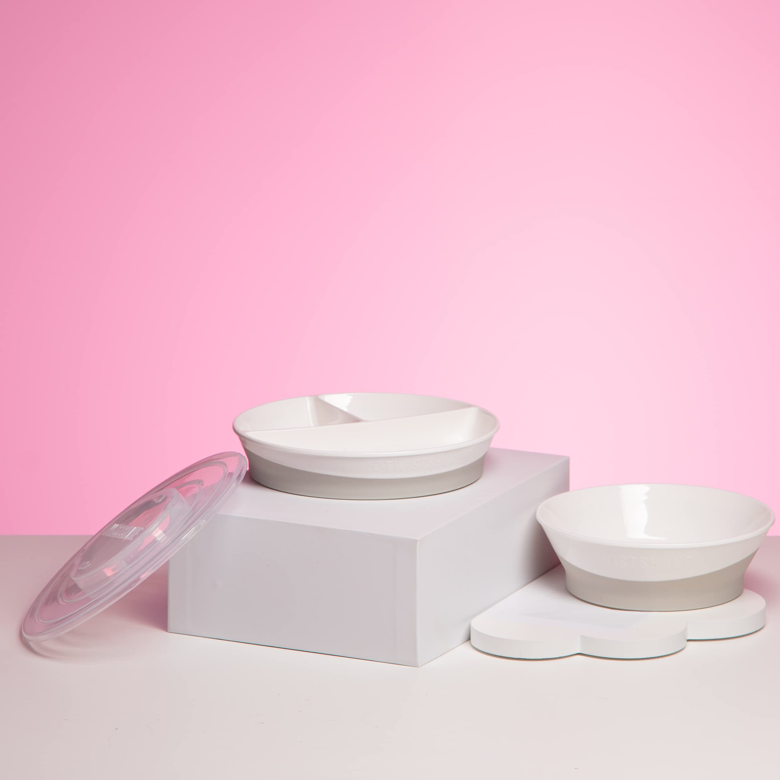 Twistshake Set Stoviglie Bambini - Piatto Diviso E Ciotola Senza BPA - Adatti A Microonde E Lavastoviglie - Design Antiscivolo - Foto 6