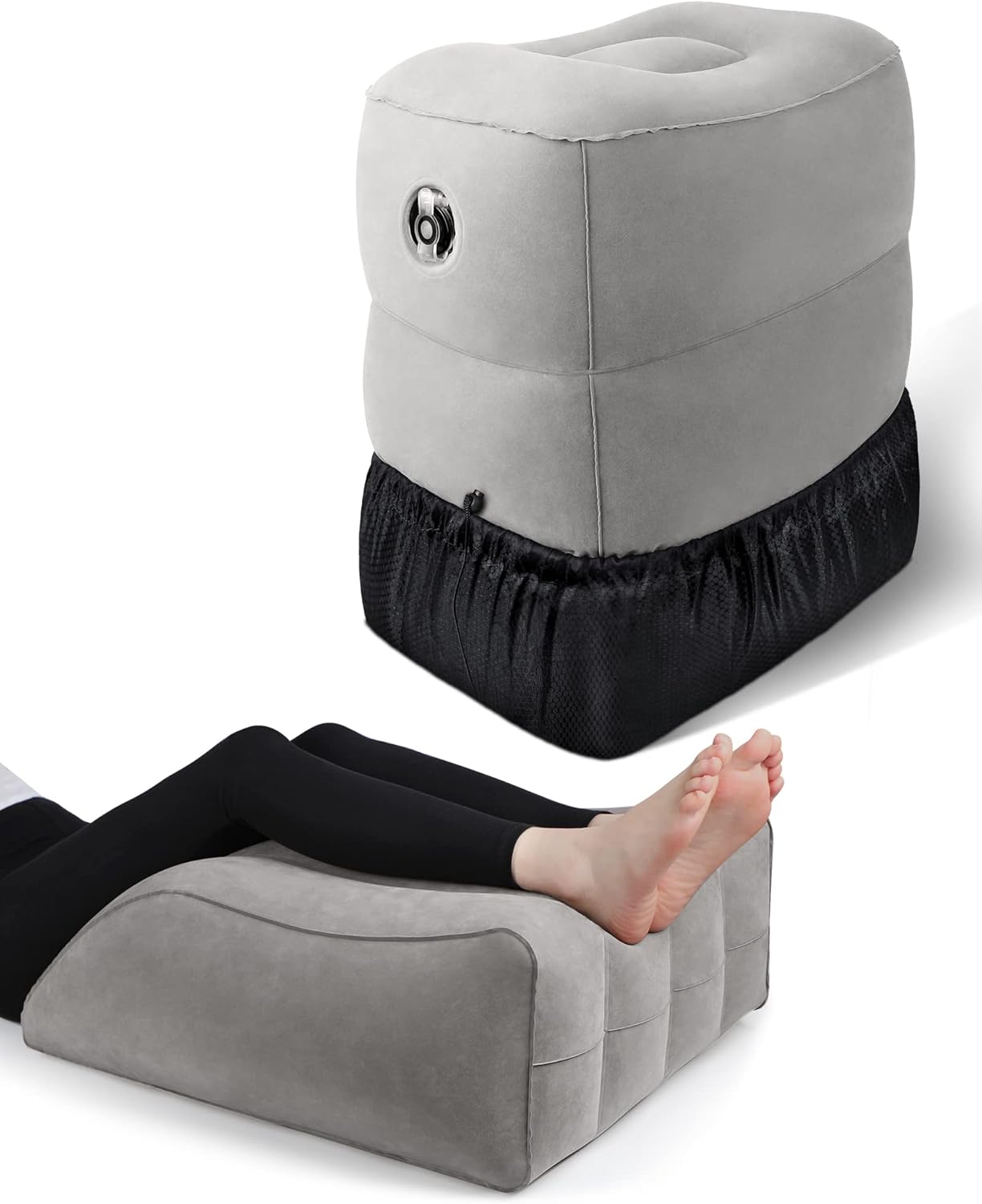 BLABOK Inflatable Foot Rest & Leg Elevation Pillow