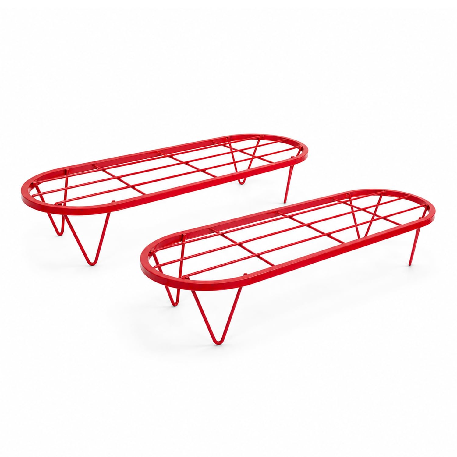 BonKaso Metal Plant Stands - 4 Pack, Outdoor & Indoor -12