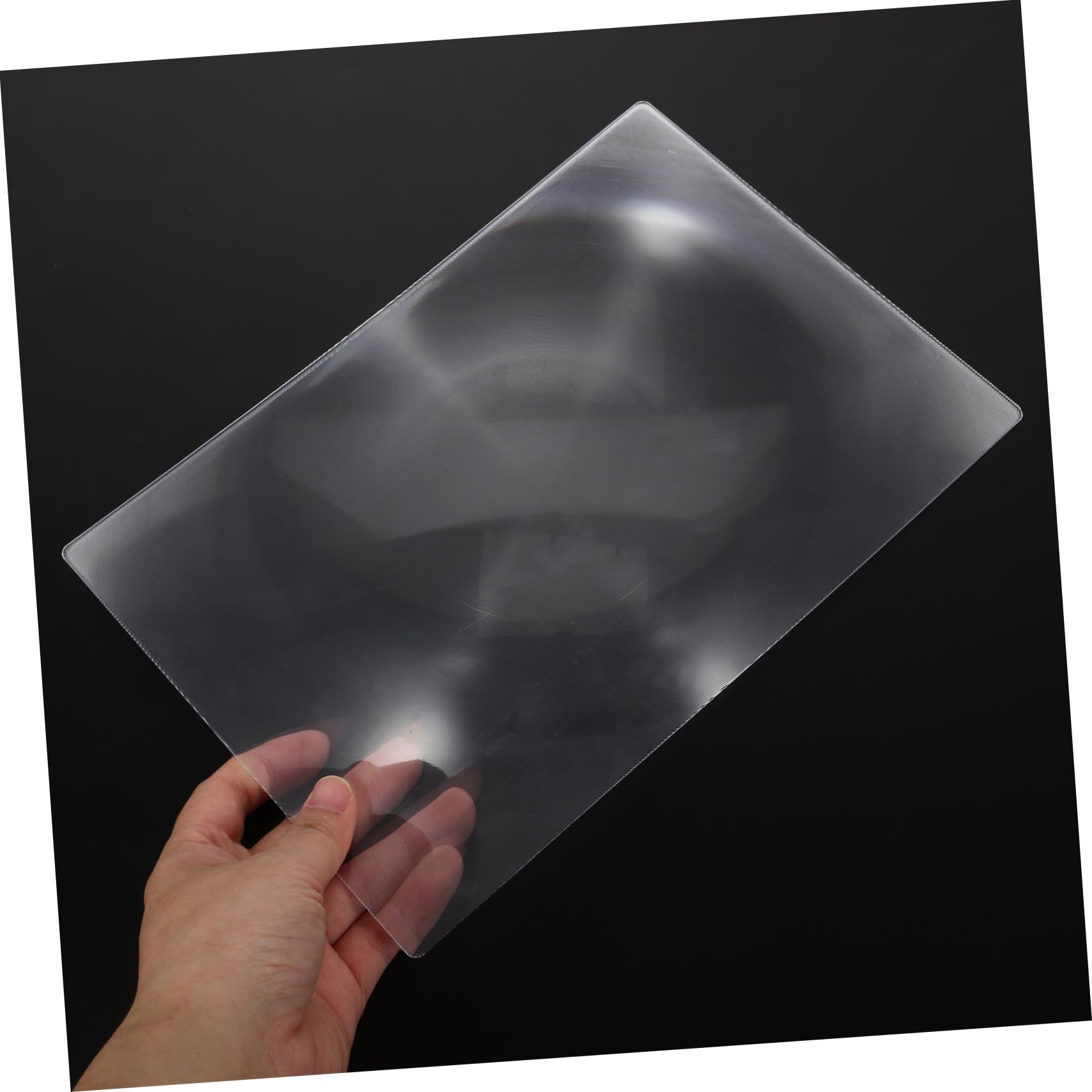 Mipcase 6pezzi Lente d Ingrandimento per Lettura Righello Portatile Ausilio per Foglio di Ingrandimento per Pagine Lente per Pagine Leggero e Pratico