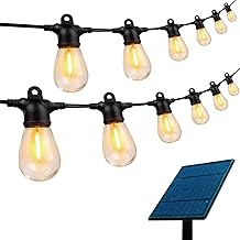 ENTLIGHT String Lights, 12 Strings, Solar Light, Garden Light, LED Garden Light, Outdoor, Waterproof, Sensor, Stylish, Garden Light, Solar Charging, Sensor Light
