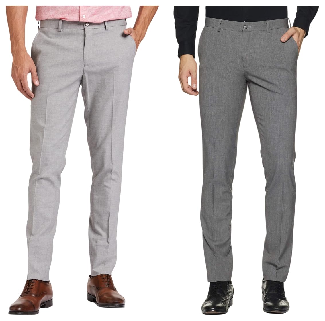 amazon brand - symbol Men's Slim Dress Pants (Pack of 2)-picture-13