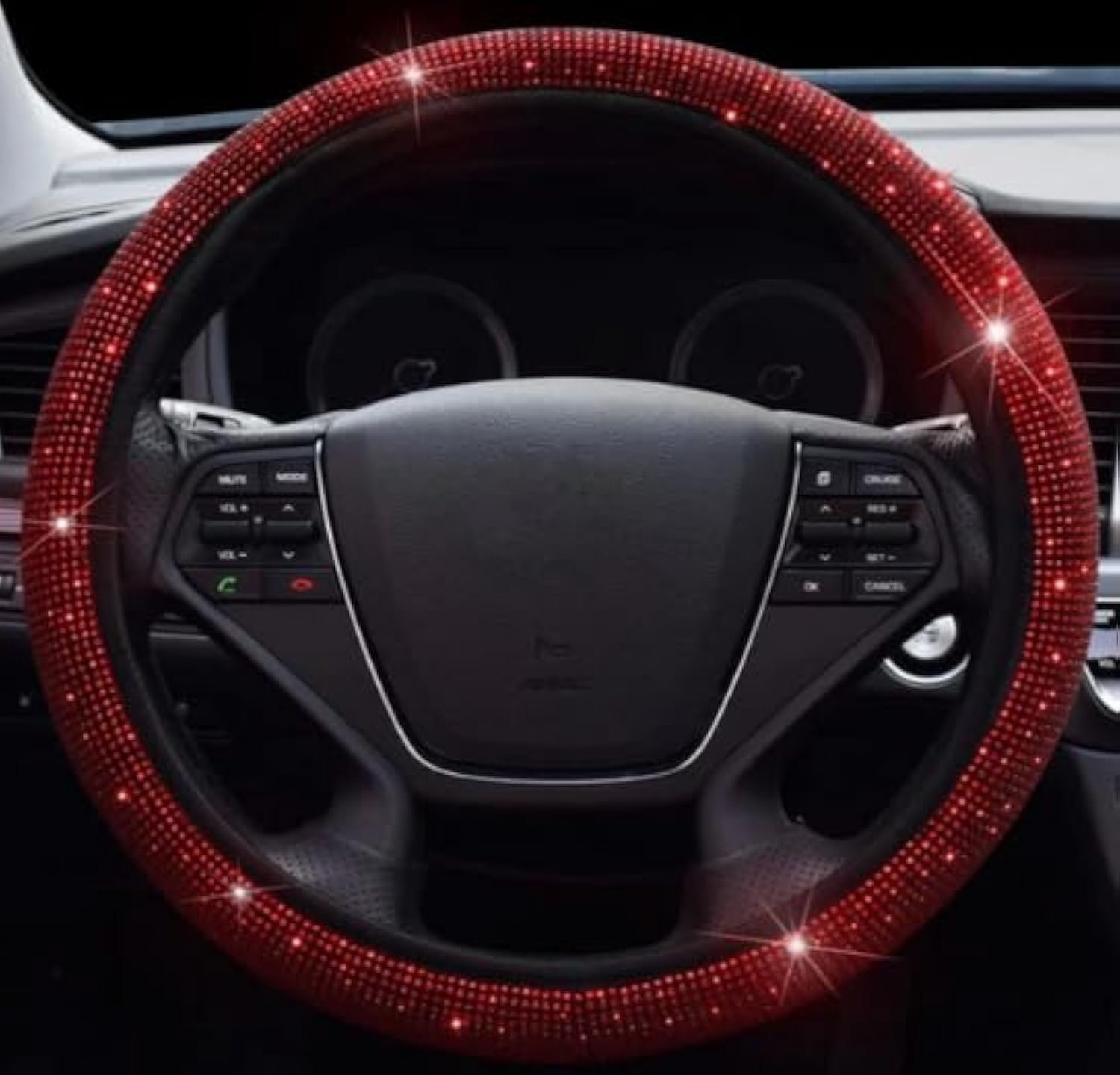 Especially Bling, Steering Wheel Cover, Ultra Bling Super Sparkling Rhinestones Universal Extra Shiny (Extra Bling)