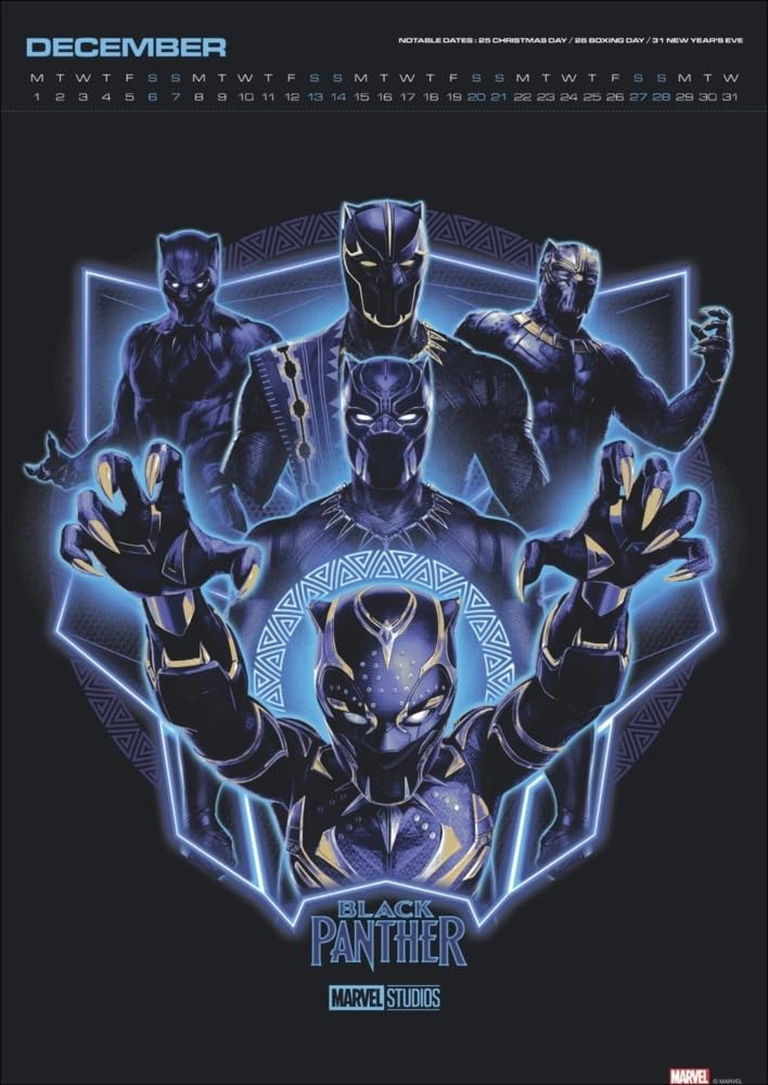 Marvel Posterkalender 2025: Die coolsten Plakate der Superhelden aus dem MCU in einem Jahres-Wandkalender für Kino- und Comic-Fans. Wand-Kalender im Hochkantformat 29,4 x 41,8 cm