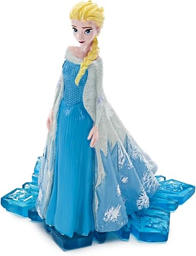 Penn-PLAX Disney Frozen - Adorno de acuario con licencia oficial Elsa Tamaño mediano