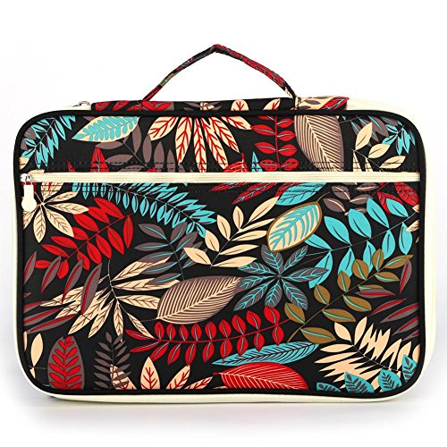 Preisvergleich Produktbild Multifunktionale A4 Dokument Aufbewahrungstasche,eisepasshüllen Mappe Reise-Dokumente Tasche, Wasserabweisende Vertikale Sleeve Tasche Laptophülle Schutzhülle Laptoptasche Notebooktasche Case Bag
