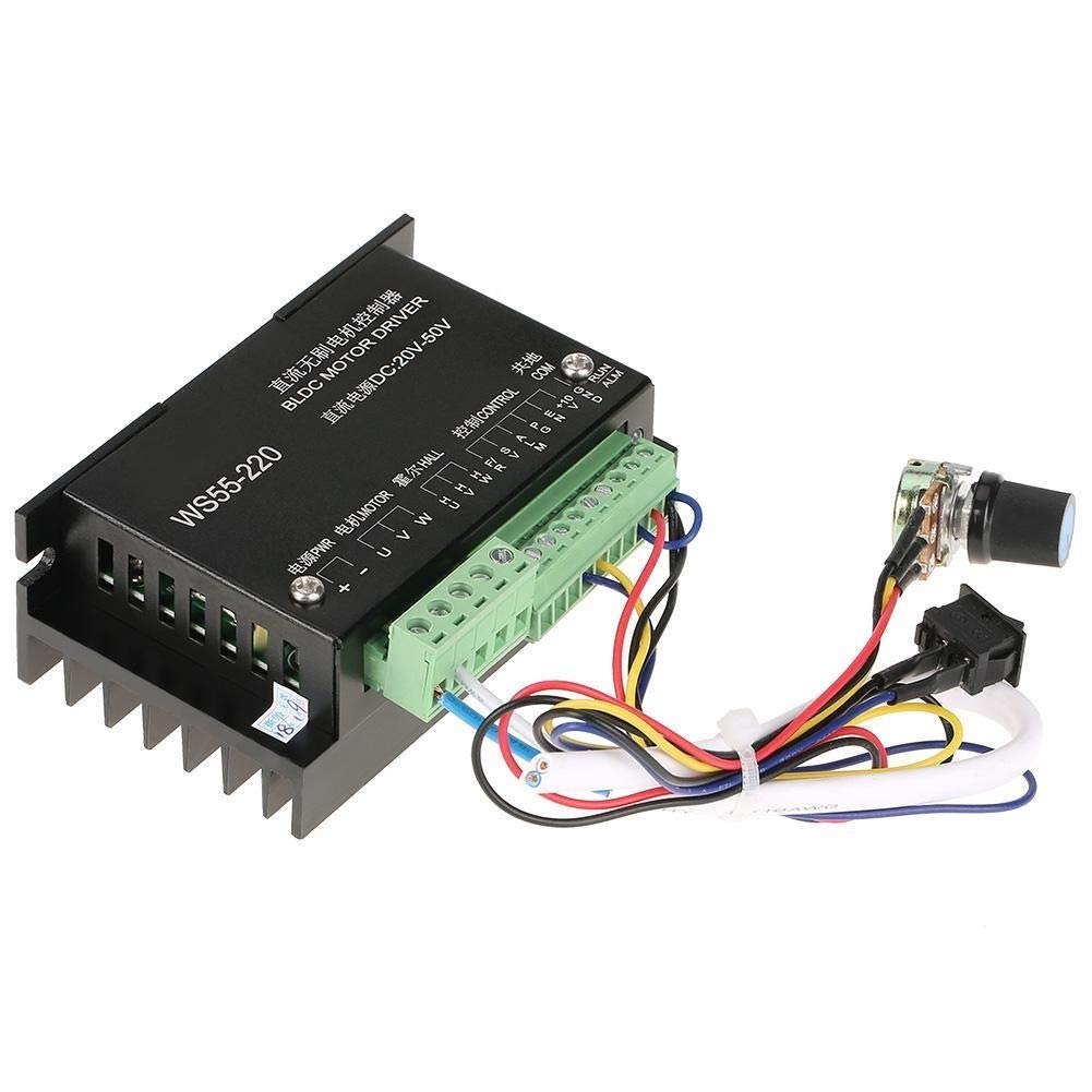 Buy Electronic module DC Motor Driver DC 48V 500W Brushless Spindle 3