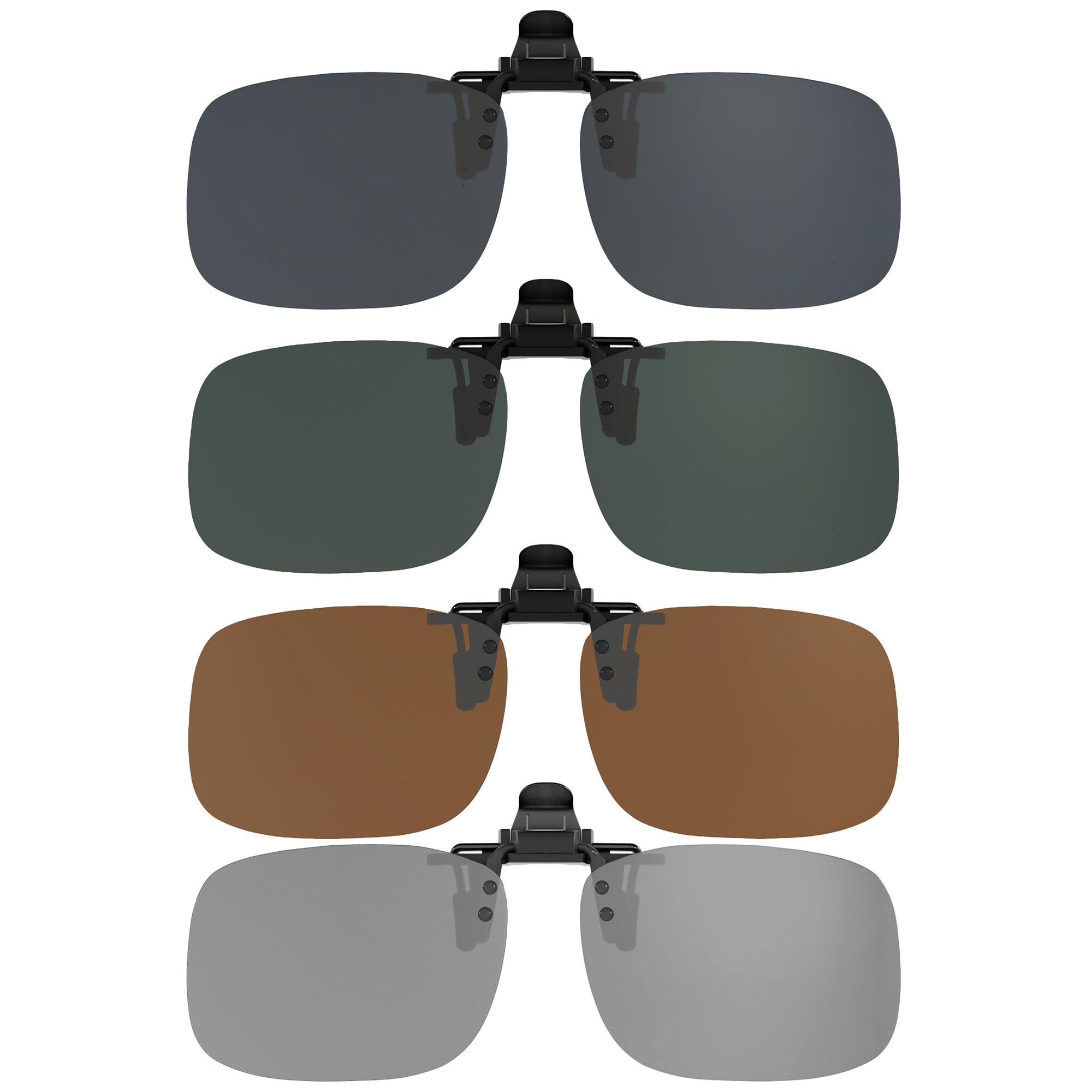 Eyekepper Flip up Clip on Sunglasses 60 x 43MM