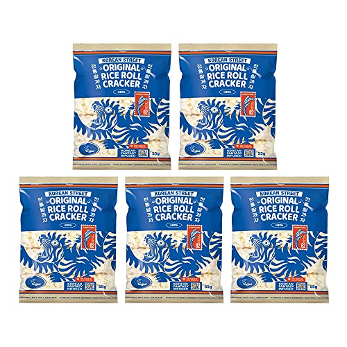 KOREAN STREET Original Rice Roll Cracker x 5 Cover