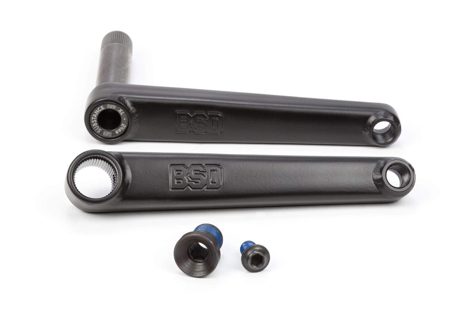 Amazon | 【BMX クランク】BSD Substance XL Cranks (フラットブラック 