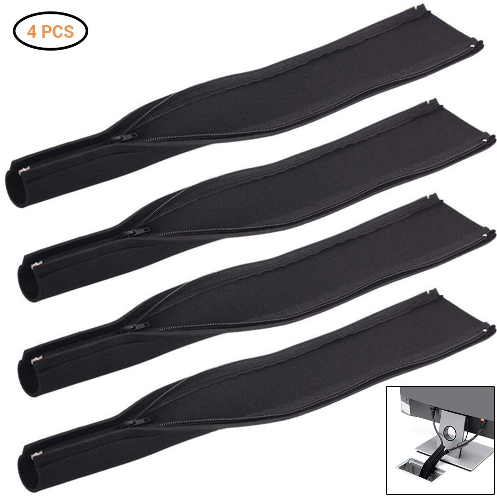 Buy Ailyoo Cable management cover, adjustable flexible cord Cable