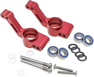 RC Alloy Rear Stub Axle Carriers for Traxxas 1/10 Rustler 4X4, Stampede 4X4, Slash 4X4 4WD-Replaces Part 1952(Pair)