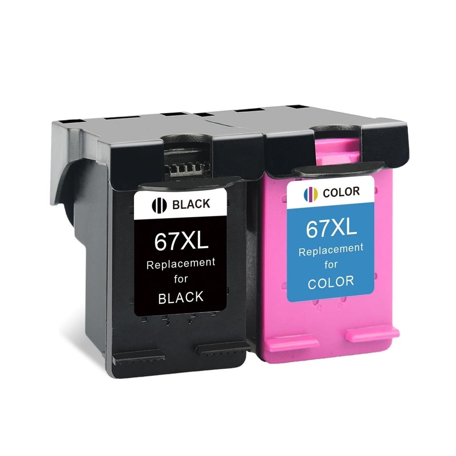 Sostituzione cartuccia d'inchiostro 67XL, compatibile con HP 67 XL