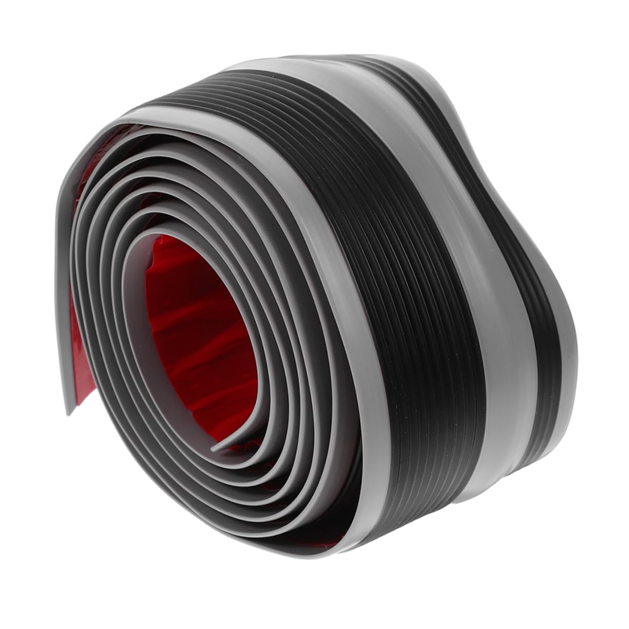 Mikikit 2 Rolls Self-Adhesive Stair Edges Protector in PVC Anti-Slip Stair Tape Strips for Safety