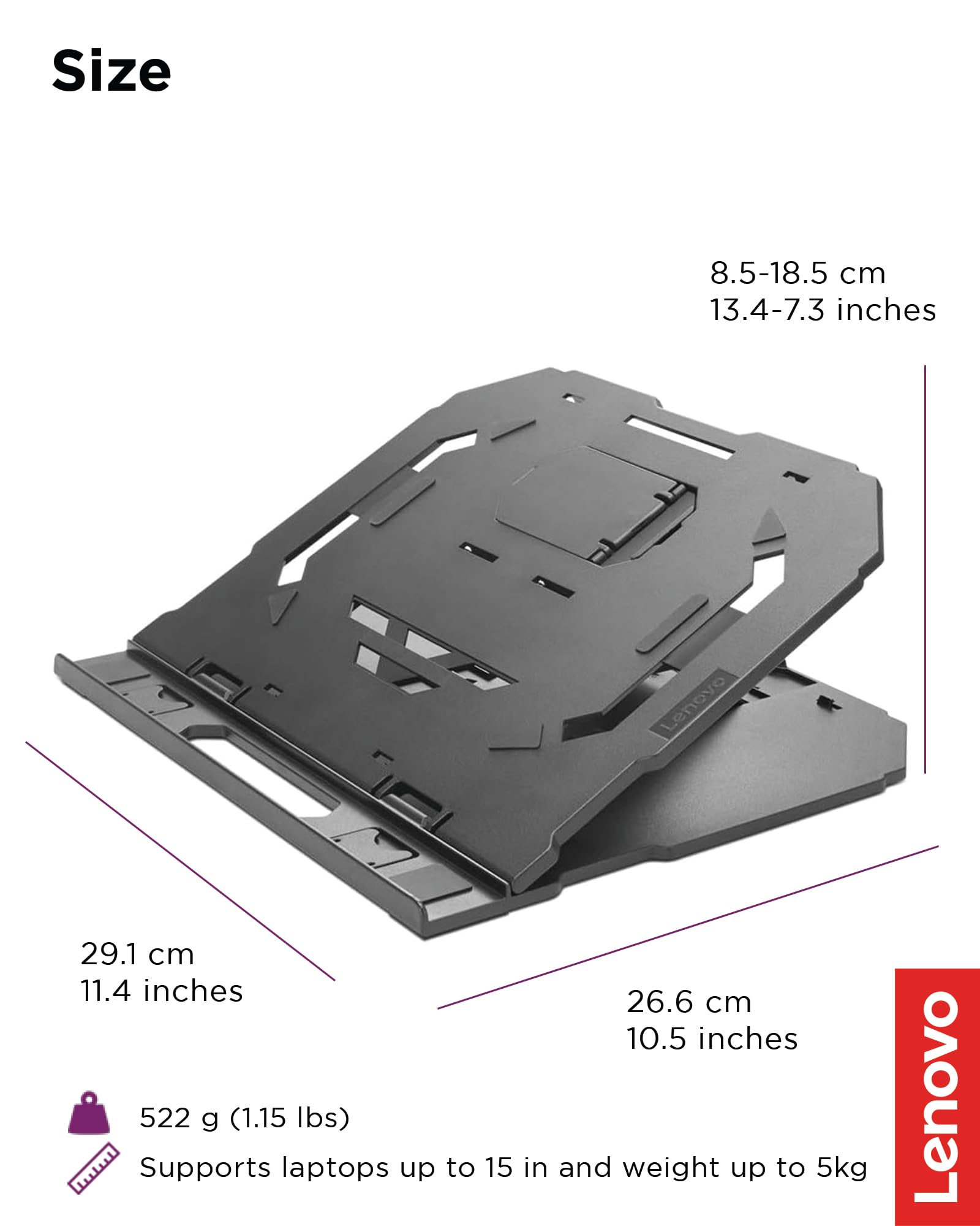 Lenovo GXF0X02619 stojak na notebooka z możliwością pochylenia