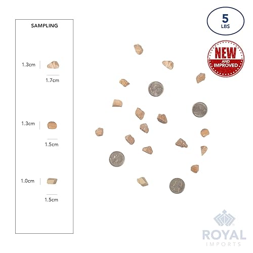 Miniatura 6 de Royal Imports Piedras decorativas de 5 libras, piedras de río, pinturas para acuarios de peces, grava, paisajismo, decoración del hogar natural,