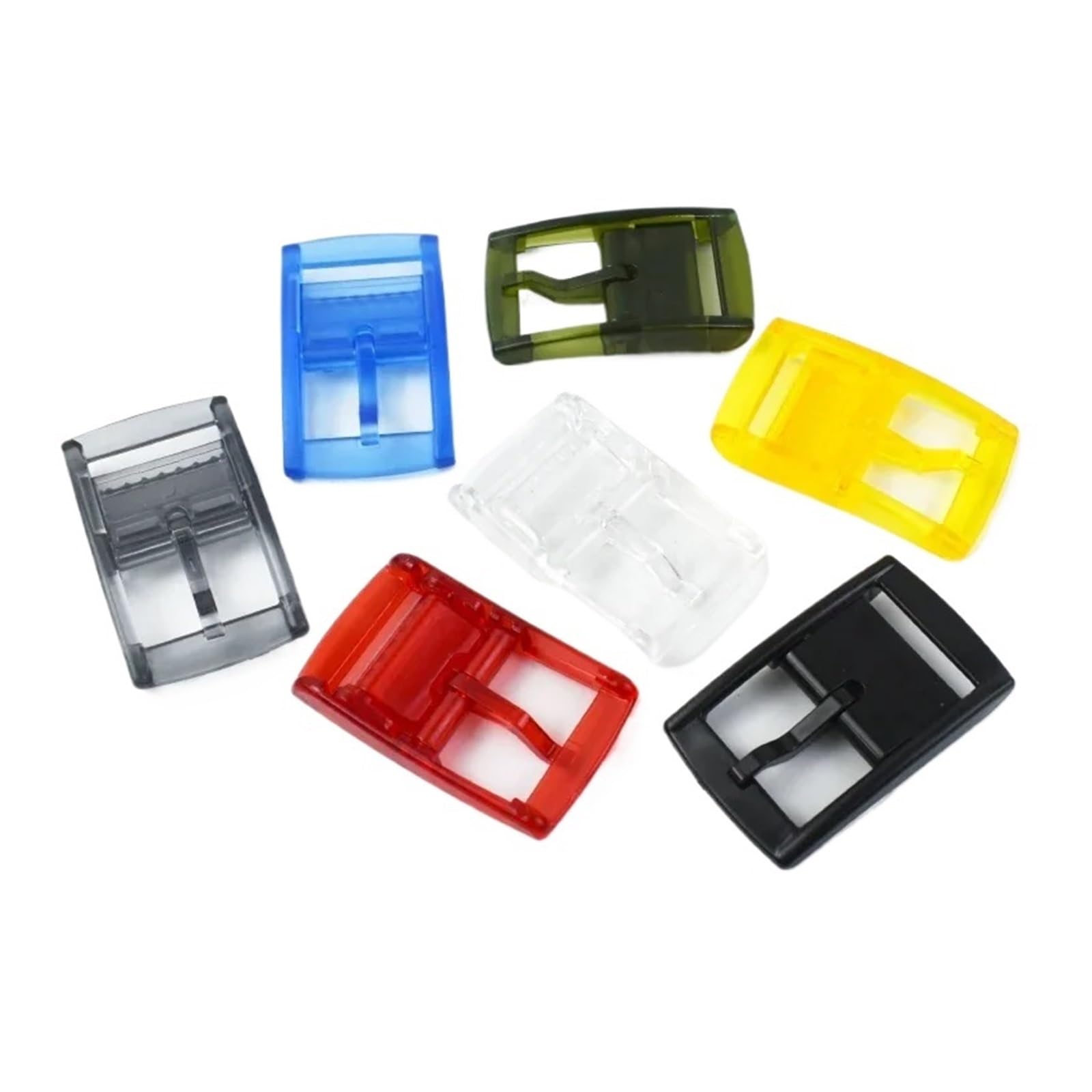 2/4/10 Pezzi Fibbie in plastica for Cintura 34 mm Testa Pantaloni Pantaloni Cinture Fibbia ad ardiglione Chiusura Cintura Fai da Te Abbigliamento Decorazione Accessori(Arancione,34mm-10Pcs)