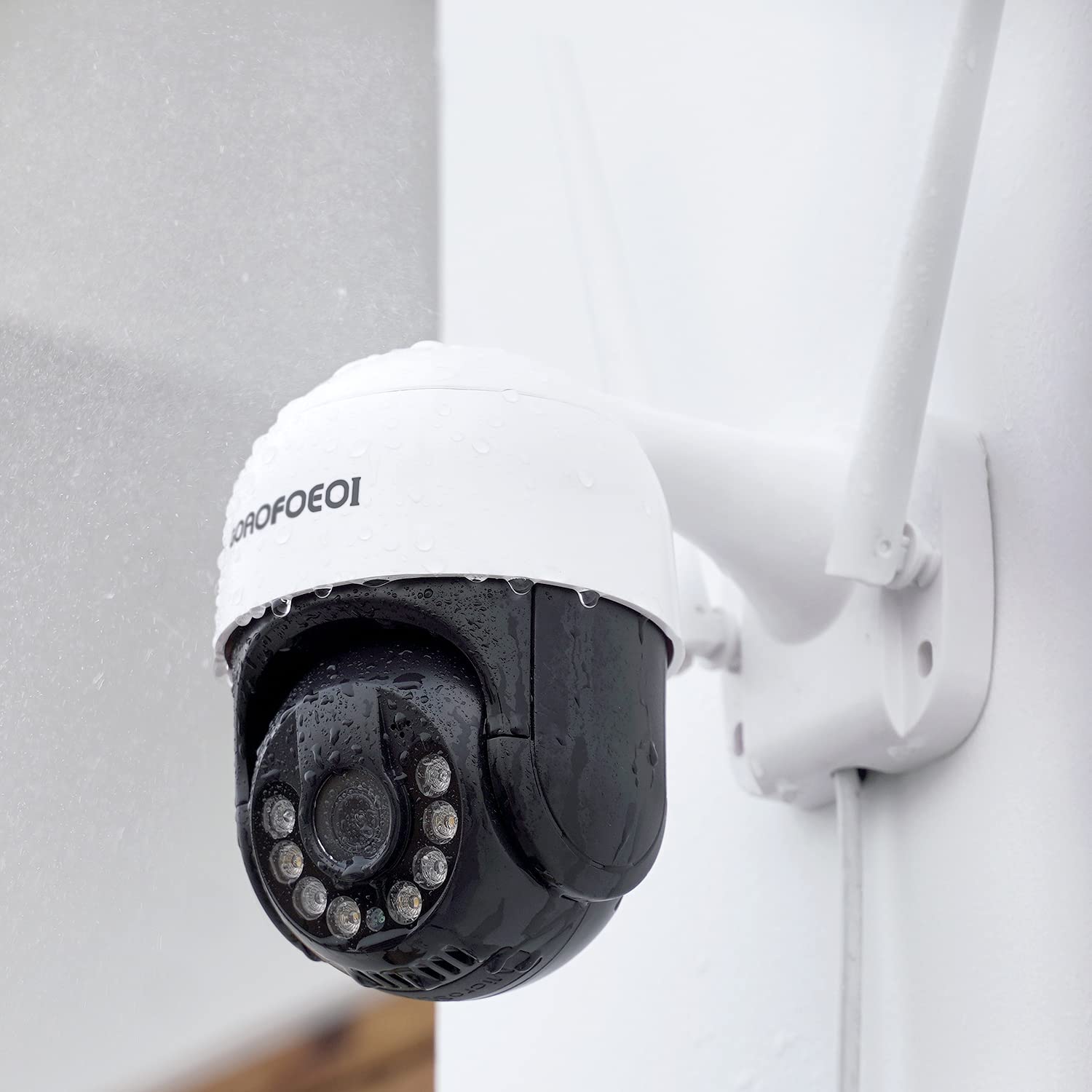 Rraycom Security Camera Outdoor Wireless, 360°PTZ Wireless Cameras for Home Security, 2K Surveillance WiFi Camera with AI Motion Detection, 2-Way Talk, Color Night Vision, Waterproof, Cloud/SD