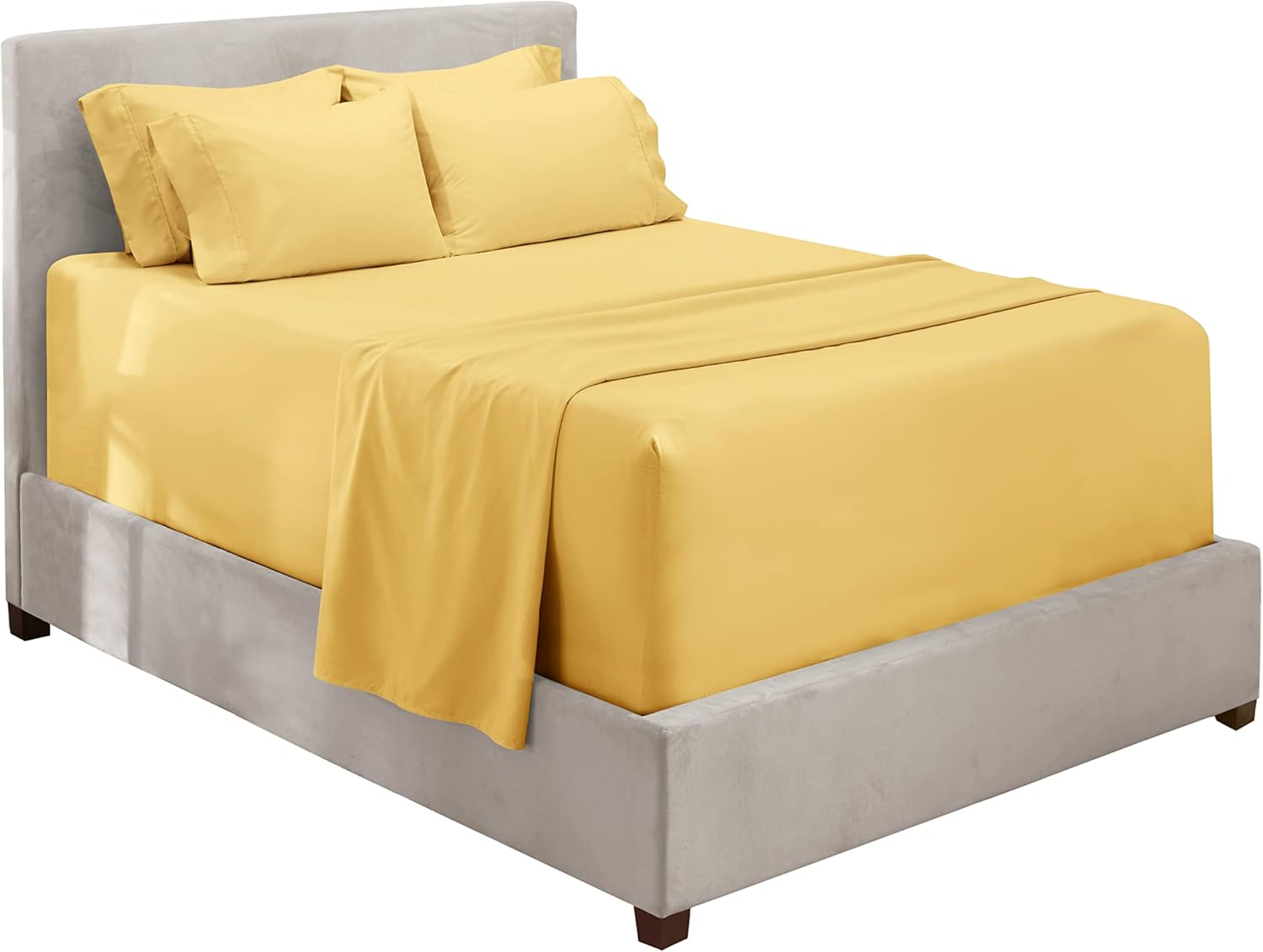 Hearth & Harbor Extra Deep Pocket King Sheets, Fits up to