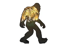 Wooden Sasquatch Figurine