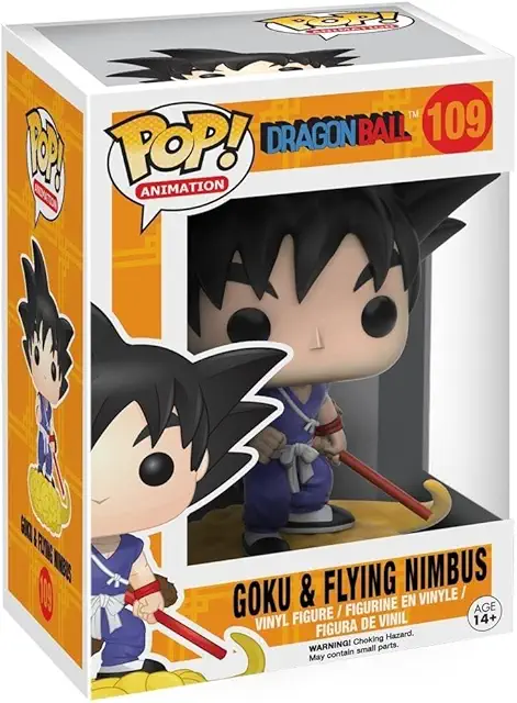 Figurine Son Goku Dragon Ball Z con Nimbus - Funko Pop! Vinile da Collezione