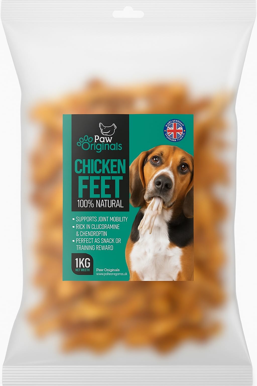 Chicken Feet For Dogs Delicious Tasting Air Dried Chicken Feet