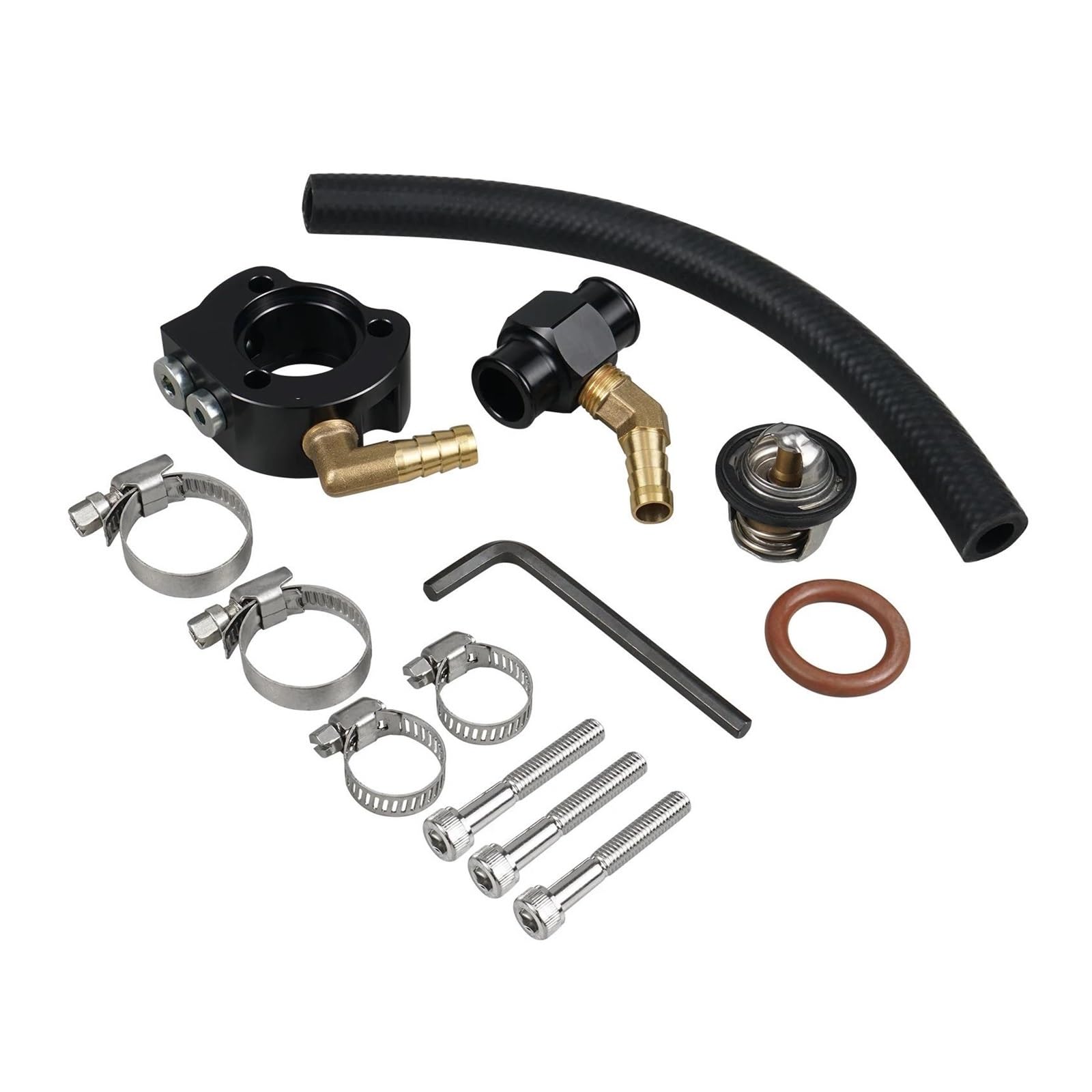 Sgdeydfh One Color For 1987-2024 For K&Awas&Aki Klr650 Klr 650 Thermostat Thermo Kit Motorcycle Cooling System Modification