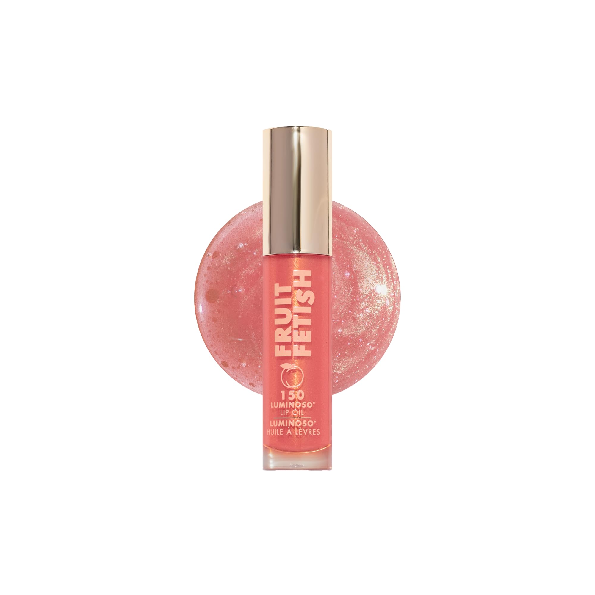 Lip Oil with Vitamin E for Instant Hydration, Fruit Extract Infused Lip Treatment and Moisturizing Lip Gloss- Luminoso