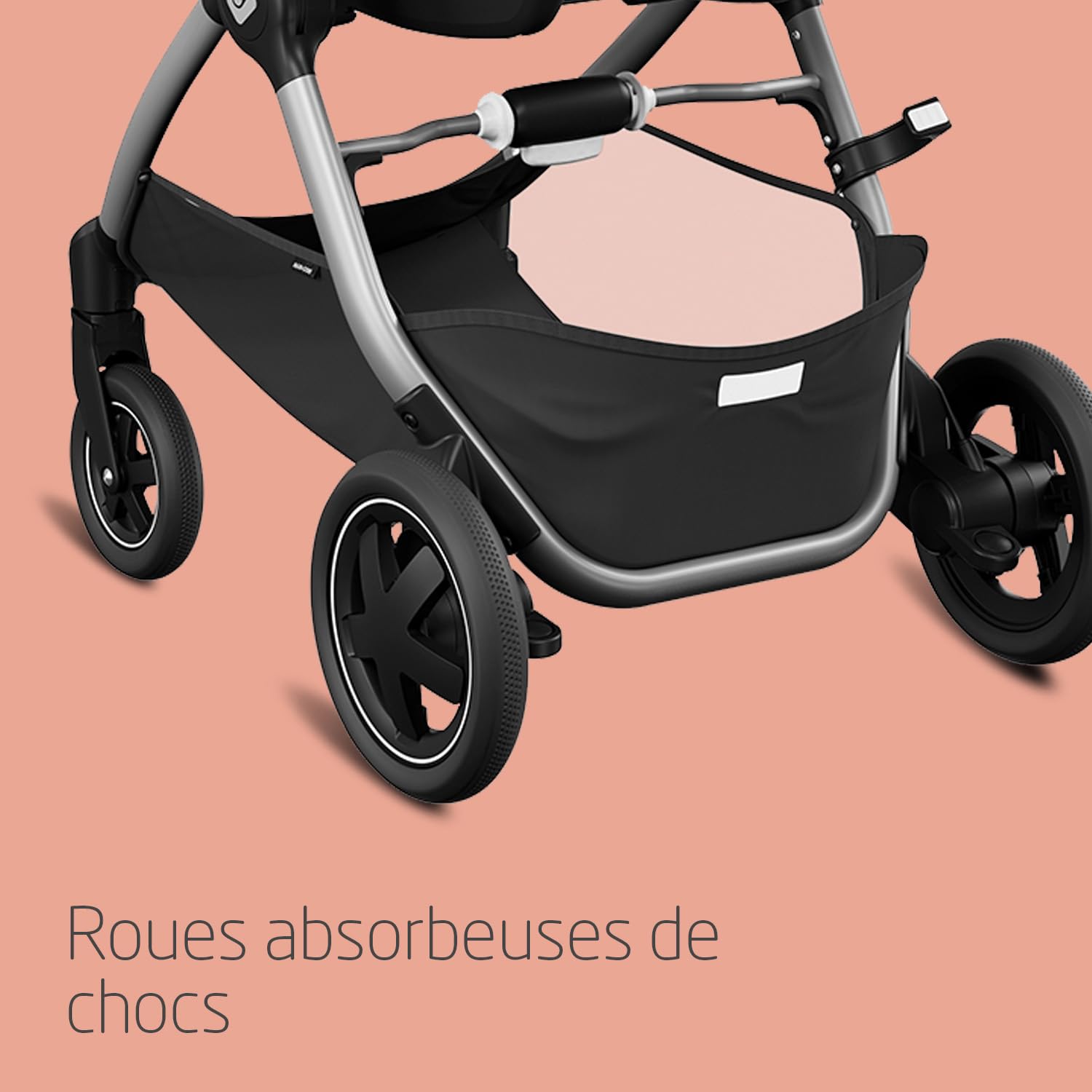 Maxi-Cosi Adorra², Baby Stroller, Comfort Stroller, From Birth to 4 Years, 0-22 kg, Essential Black