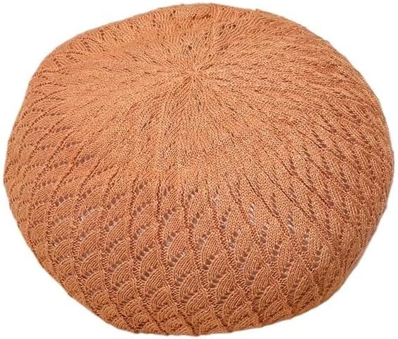 Retro Wool Knitted Breathable Beret Country Hollowed Out Casual Painter's Hat