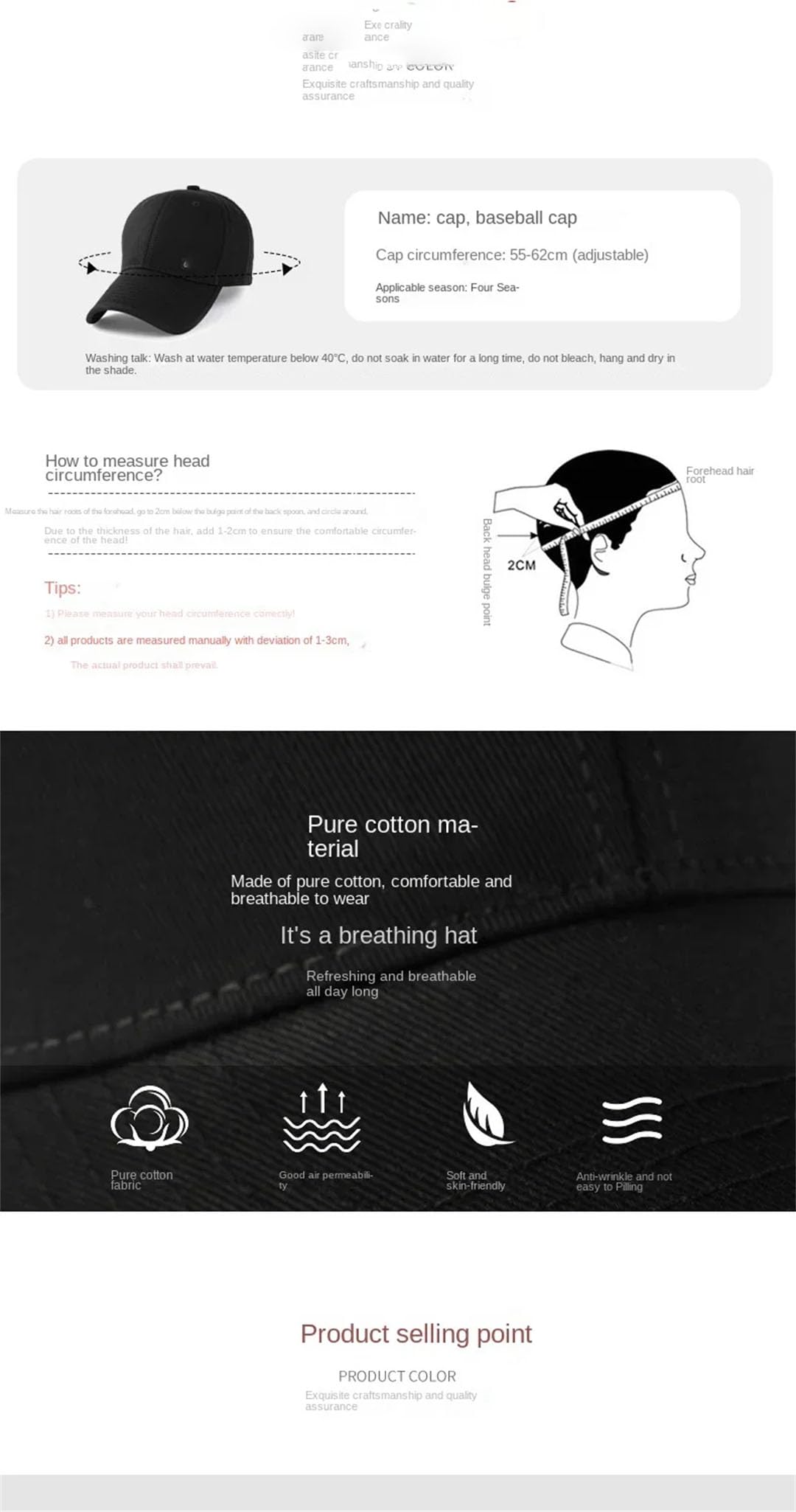 Cappellini da baseball da uomo con ricamo Big Head Golf Snapback Cap Sport all'aria aperta cappelli da sole cappello da camionista