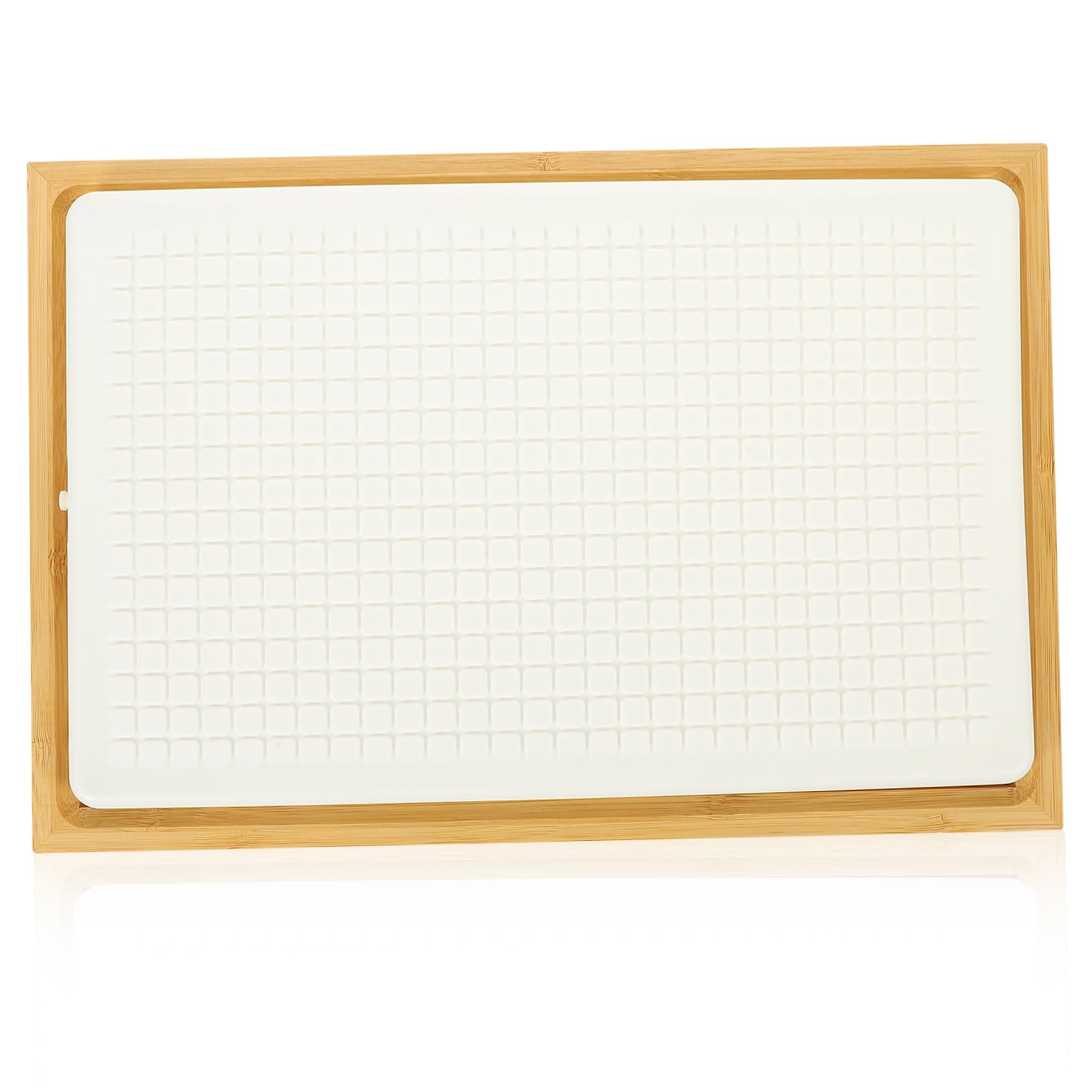 1 Set Sushi Tray Sushi Plate Sashimi Serving Tray Ice Chilled Platter Elegant Sashimi Pan Daily Use Dessert Tray Ice Pan Rectangle Dessert Plate Bracket Sashimi Plate