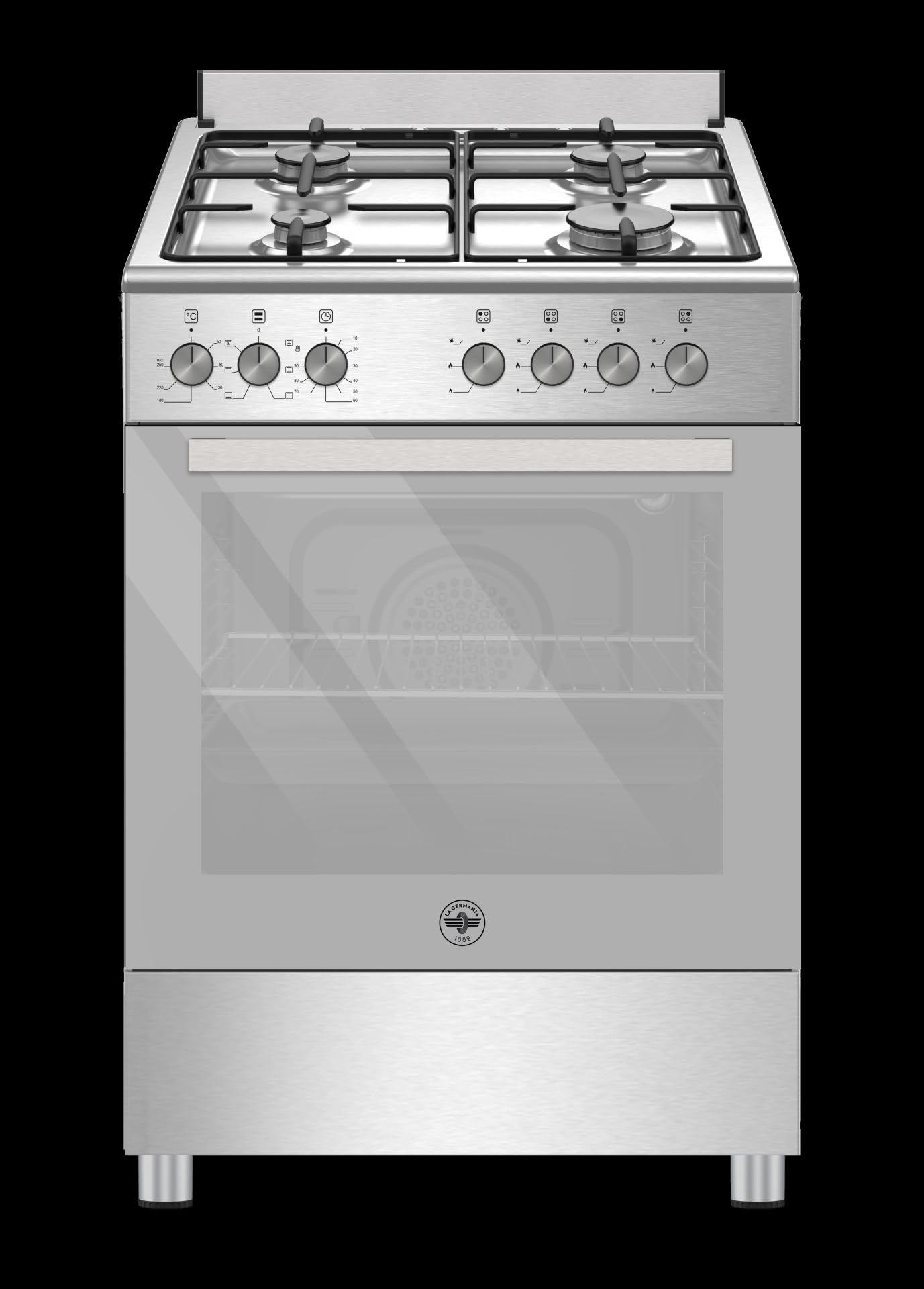 Cucina gas La Germania SE664EX 24 inox