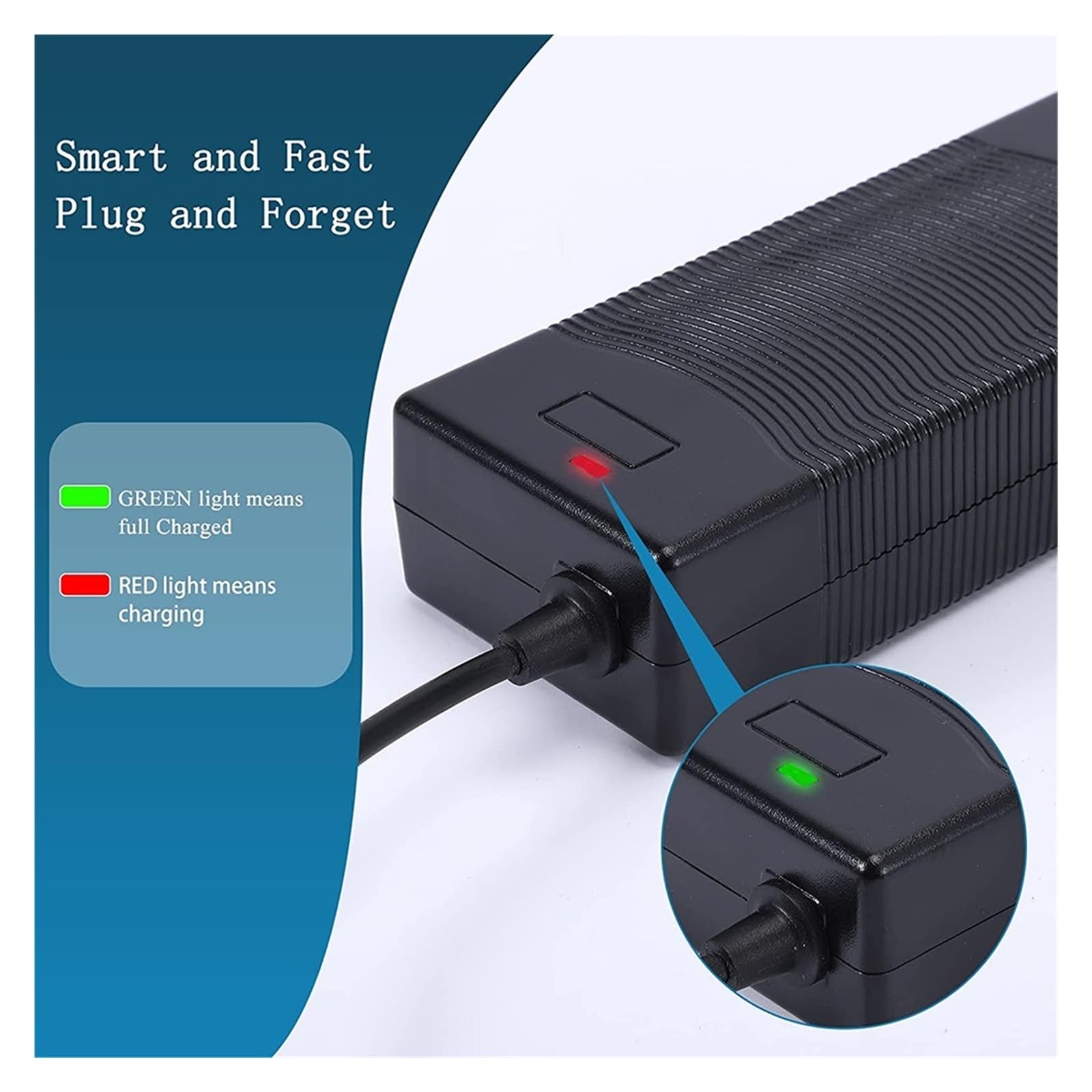 Caricabatterie 42V 2A, Compatibile con isinwheel, S9 PRO S9 Max, i9/i9 Pro/1S, Compatibile con Rival,(42V 5A,AU Plug)