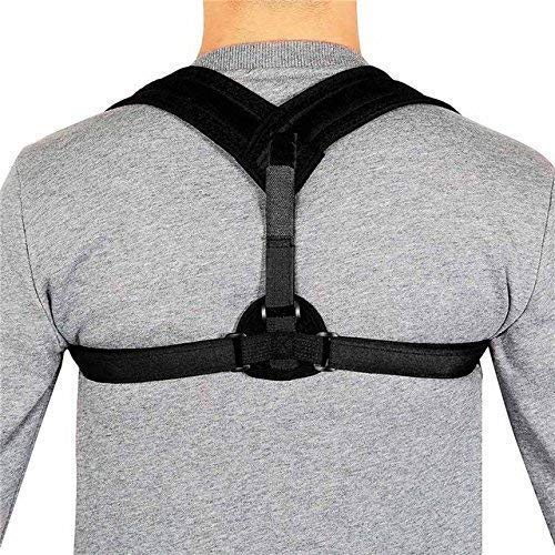 wowobjects 1Pc Back Posture Corrector Adjustable Clavicle Brace Comfortable Correct Shoulder Posture Support Strap Clavicle Correction Belt 4