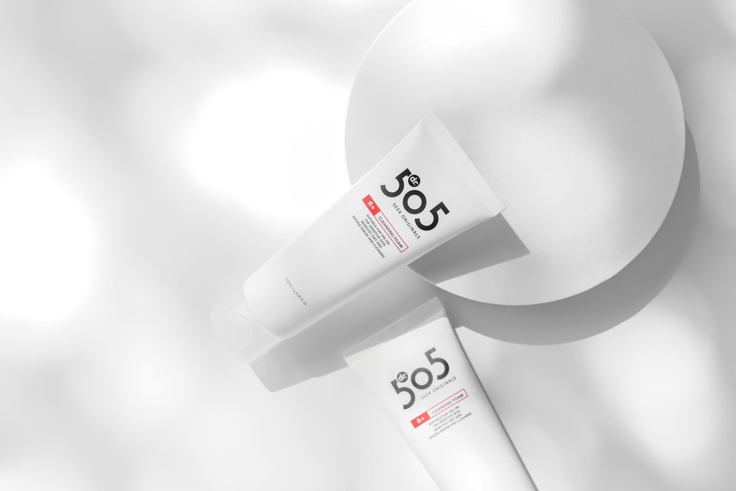 Dr.505 Korean A+ Foam Cleanser | Provides Deep Cleaning, Remove Dirt & Excess Sebum | Lightweight & Non-Greasy Formula | Suitable for Sensitive Skin | Korean Skincare for Men & Women | 120ml 3