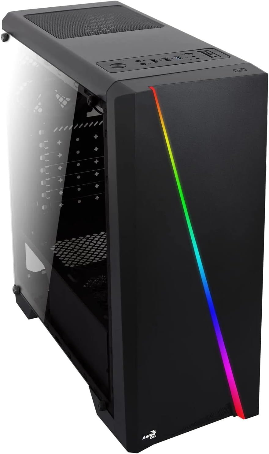 Cylon RGB Midi-Tower PC Case - Black ACCM-PV10012.11