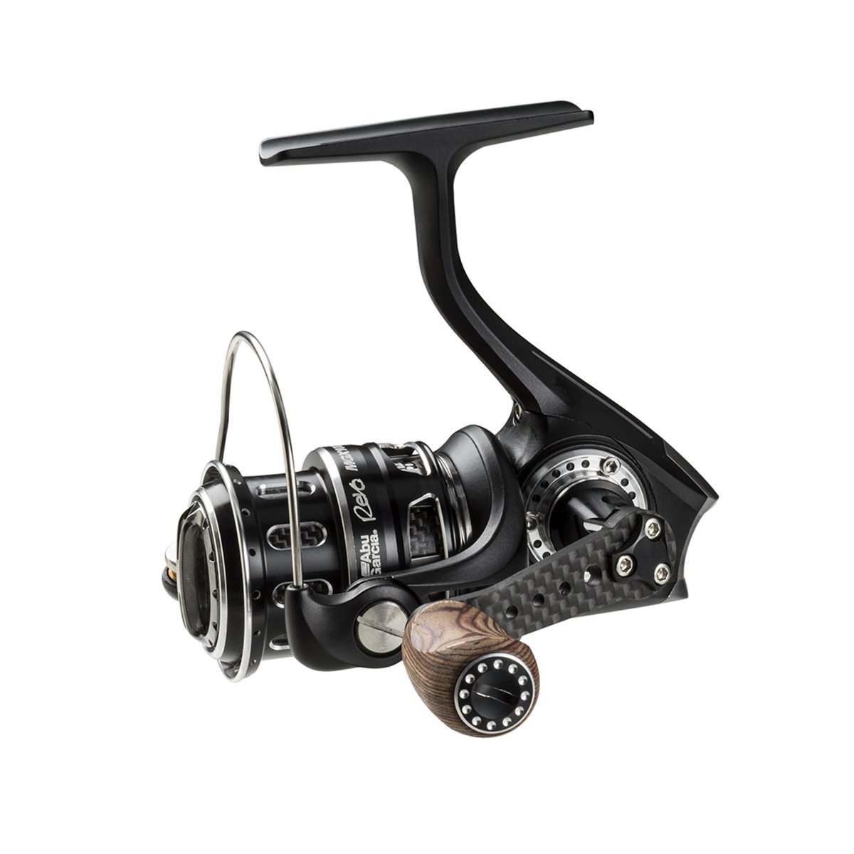 使用1回！アブガルシア レボ REVO MGX 1000 ウッドノブ付属 リール