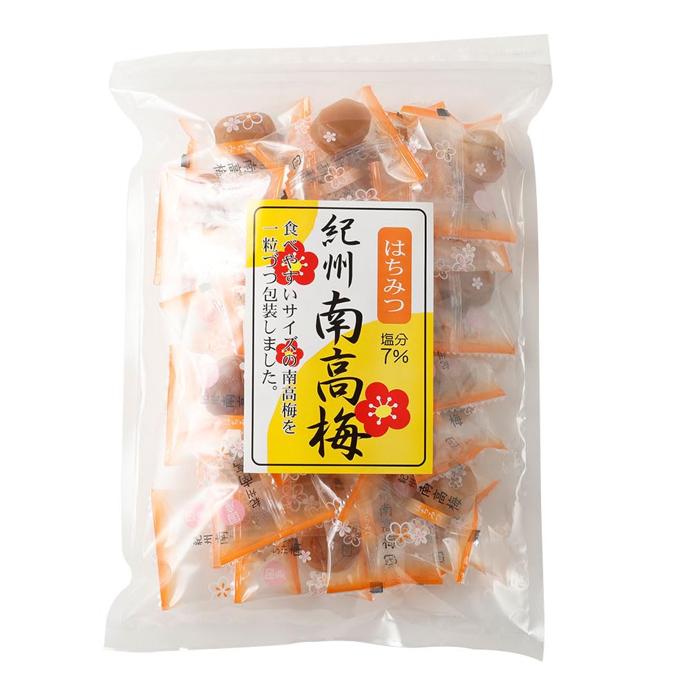 芝田商店 紀州南高梅 個包装 30個入 220g はちみつ 塩分補給 熱中症対策 梅干し 国産