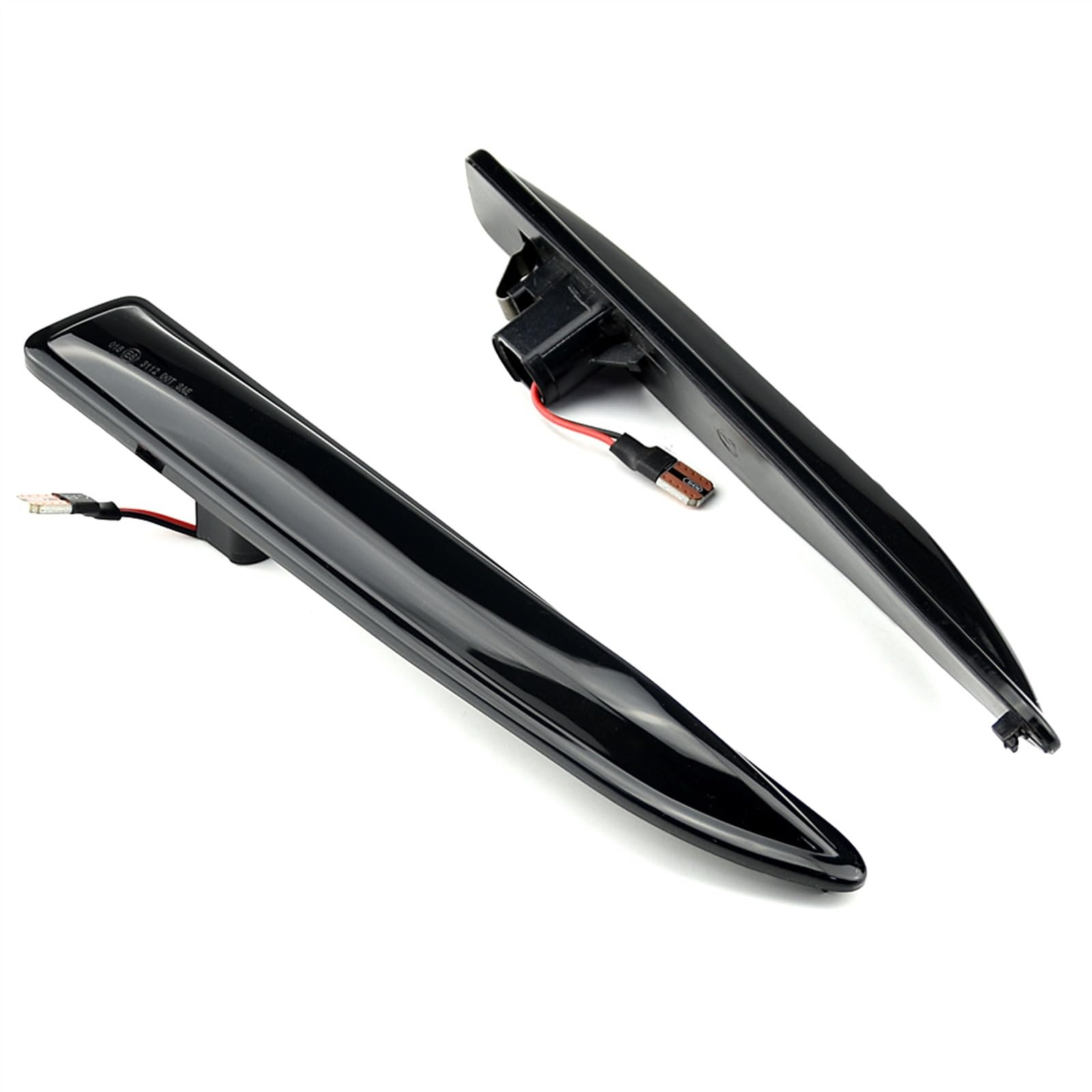 Piloto Intermitente Compatible con Ford para Mondeo Mk4 para Hatchback/Saloon/Estate (BA7) 2007-2010 2011 2012 2013 2014 2015 Luz De Señal De Giro para Coche Luz De Marcador Lateral