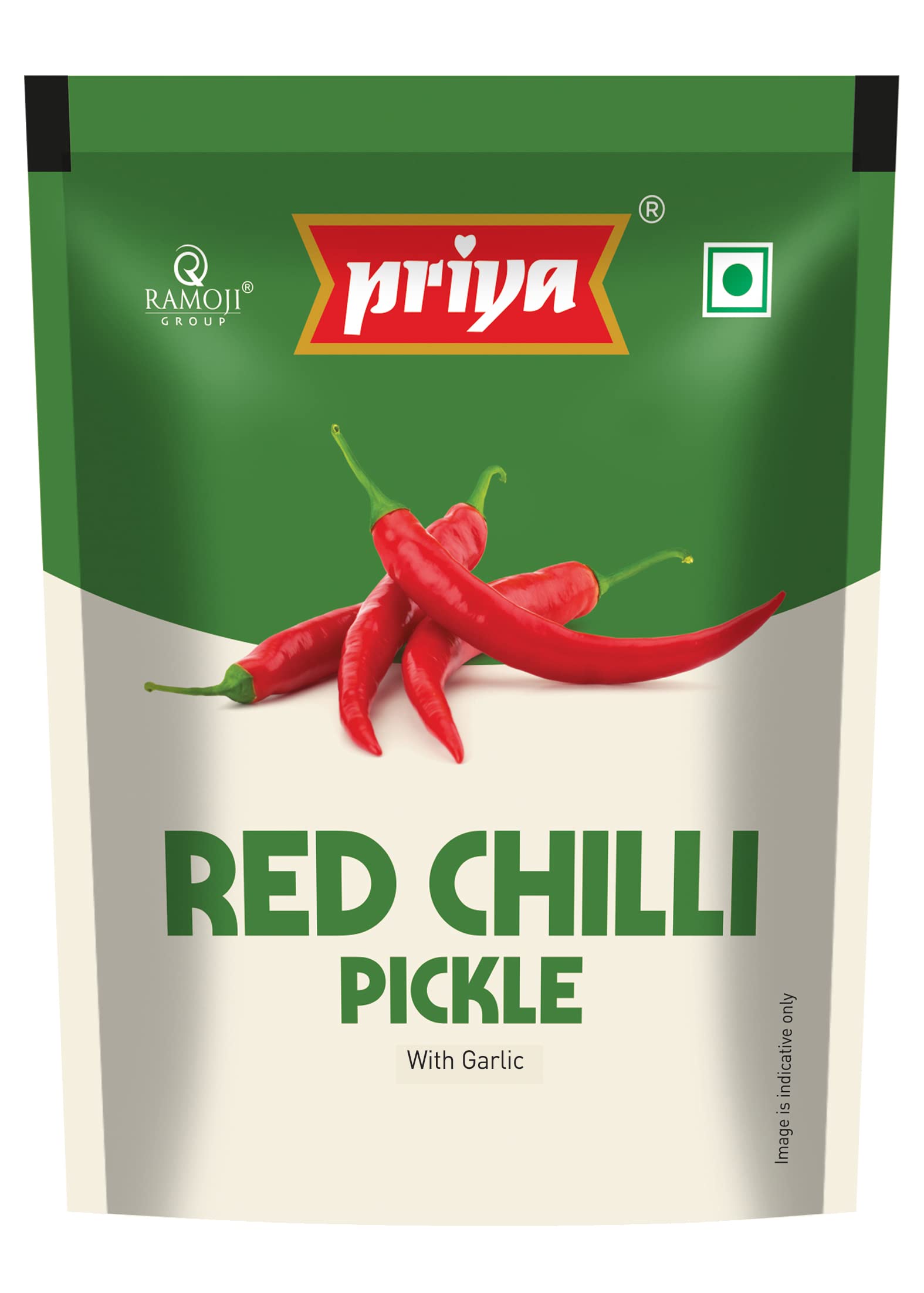 Priya Red Chilli Pickle with Garlic - 35g Sachet I Total 700gm | Authentic Telugu Style Lal Mir Achar | Traditional South Indian Taste | Homemade Andhra Pickles| Tangy and Spicy | Easy To Carry | Travel Friendly | (Pouch Pack of 20) I Total 700gm (B0B1X85DS2) Amazon Price History, Amazon Price Tracker