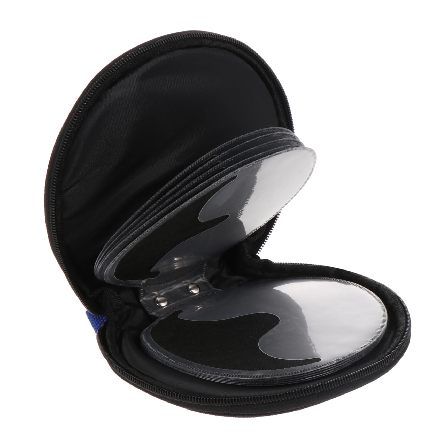 CIYODO CD Storage Case Capacity Disc Organizer Wallet Portable CD Bag with Zipper Closure and Stylish Design for Car and Home Use Protects Discs From Scratches and Damage