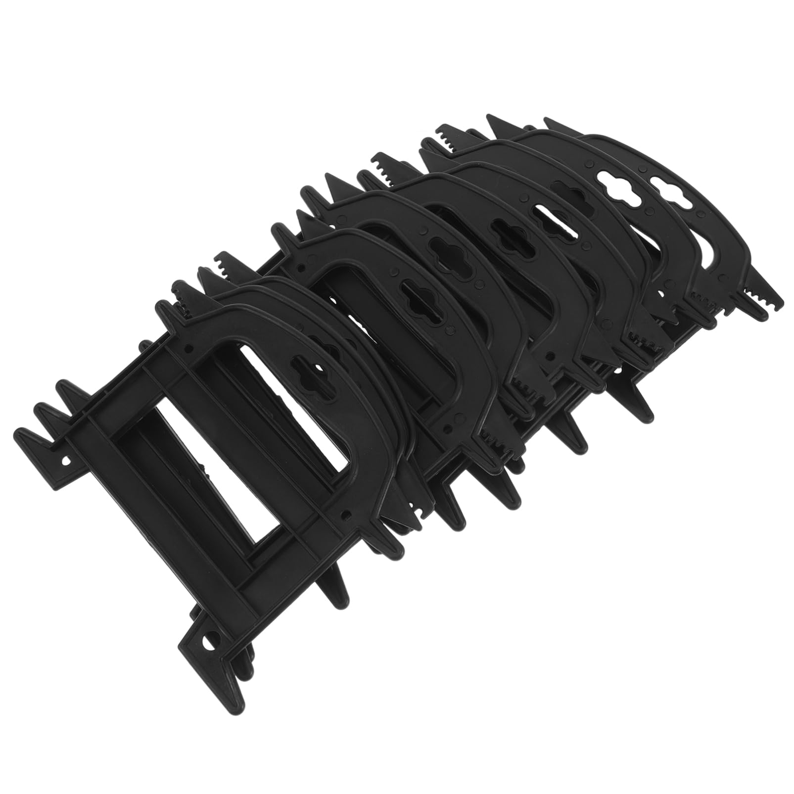 Mikikit 10pcs Winder Organizer Parachute Cord Keeper Line Cable Organizer Rope and Cord Spool Tool for Outdoor