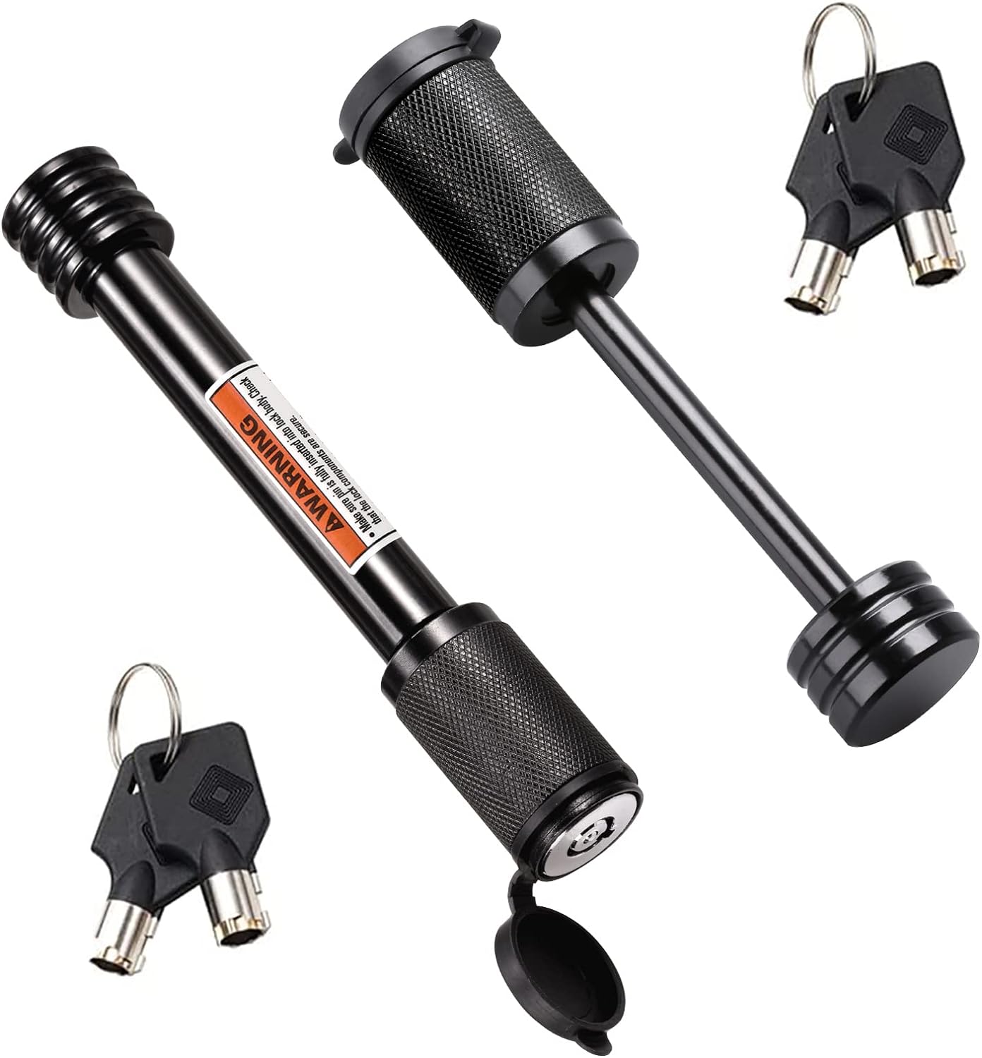 CZC AUTO Hitch Lock Set Dia 5/8 Inch Trailer Hitch Receiver Pin Lock