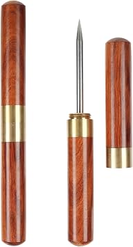 Patty Both 2 PCS Ice Pick, Ice Pick Tool With Cover Non-Slip, Ice Picks Stainless Steel For Breaking Ice, For Kitchen, Bars, Bartender,Restaurant,Camping