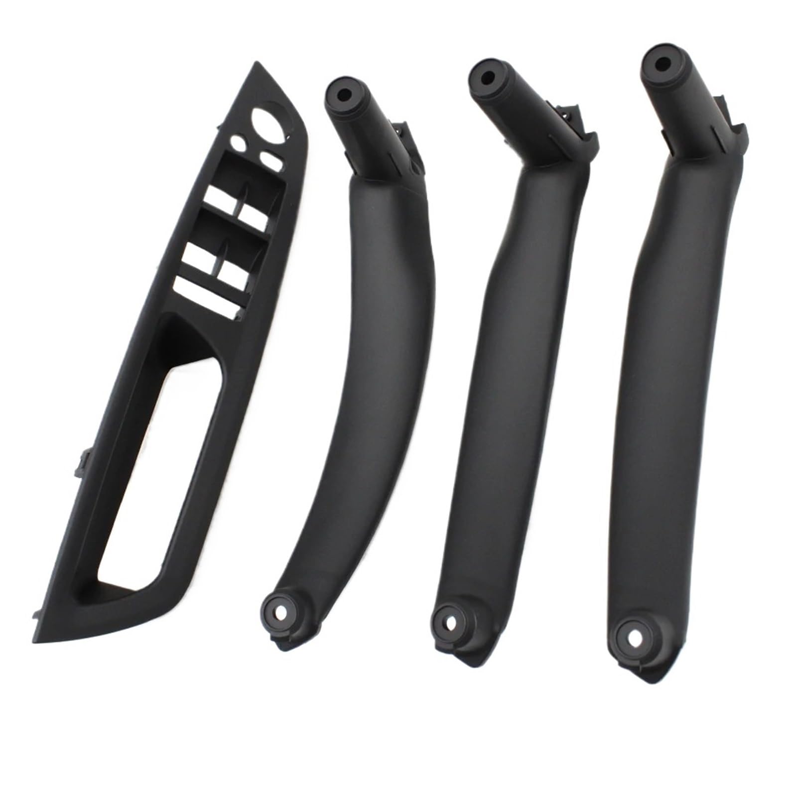 Ppbqrvlf Black Lhd 4Piece Front Interior Pull Lhd Rhd Upgraded Interior Door Armrest Cover Pull Handle For Bmw For X5 For X6 E70 E71 E72 2007-2014 Door Handle(Black Lhd 4Piece)