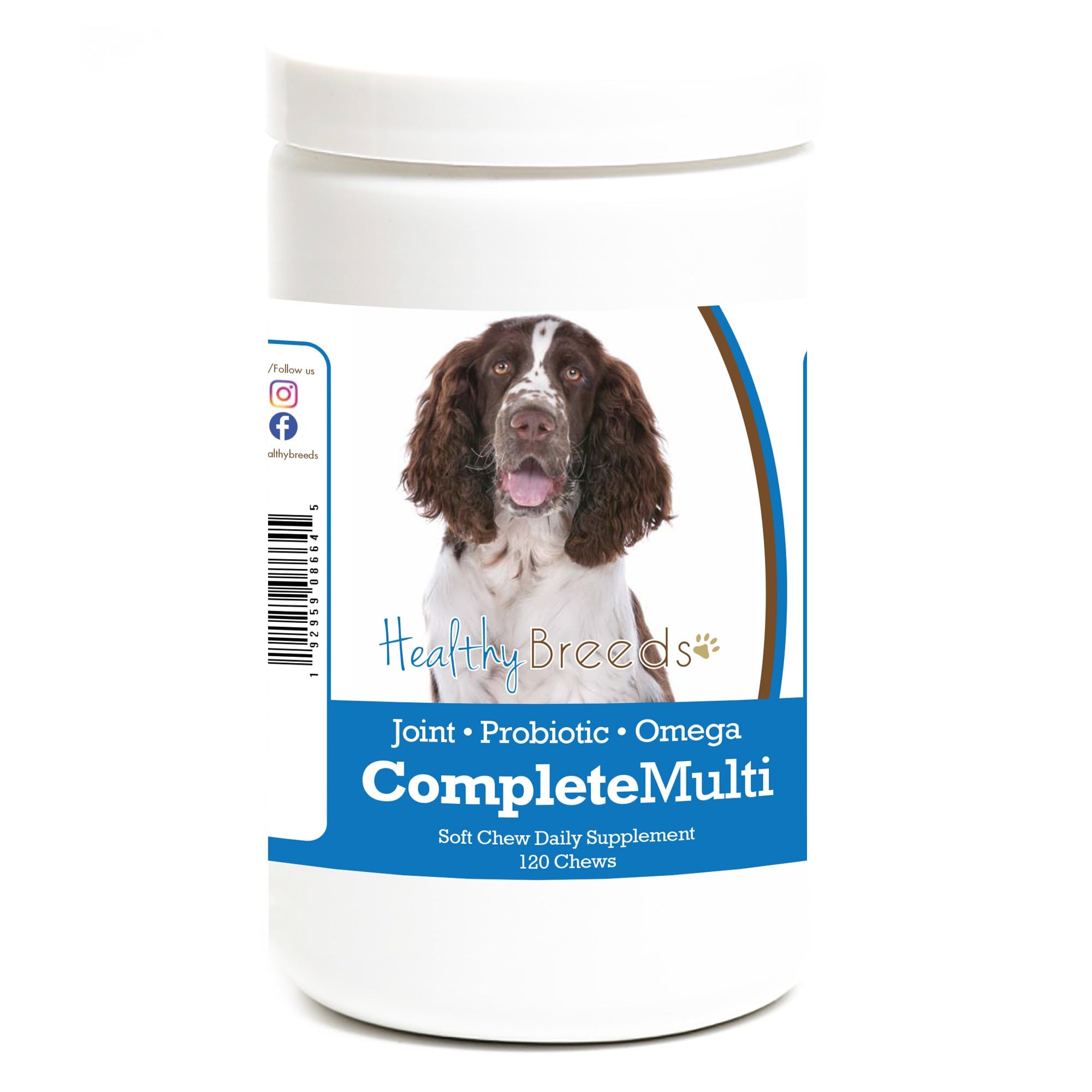 Healthy Breeds English Springer Spaniel All in One Multivitamin Soft Chew