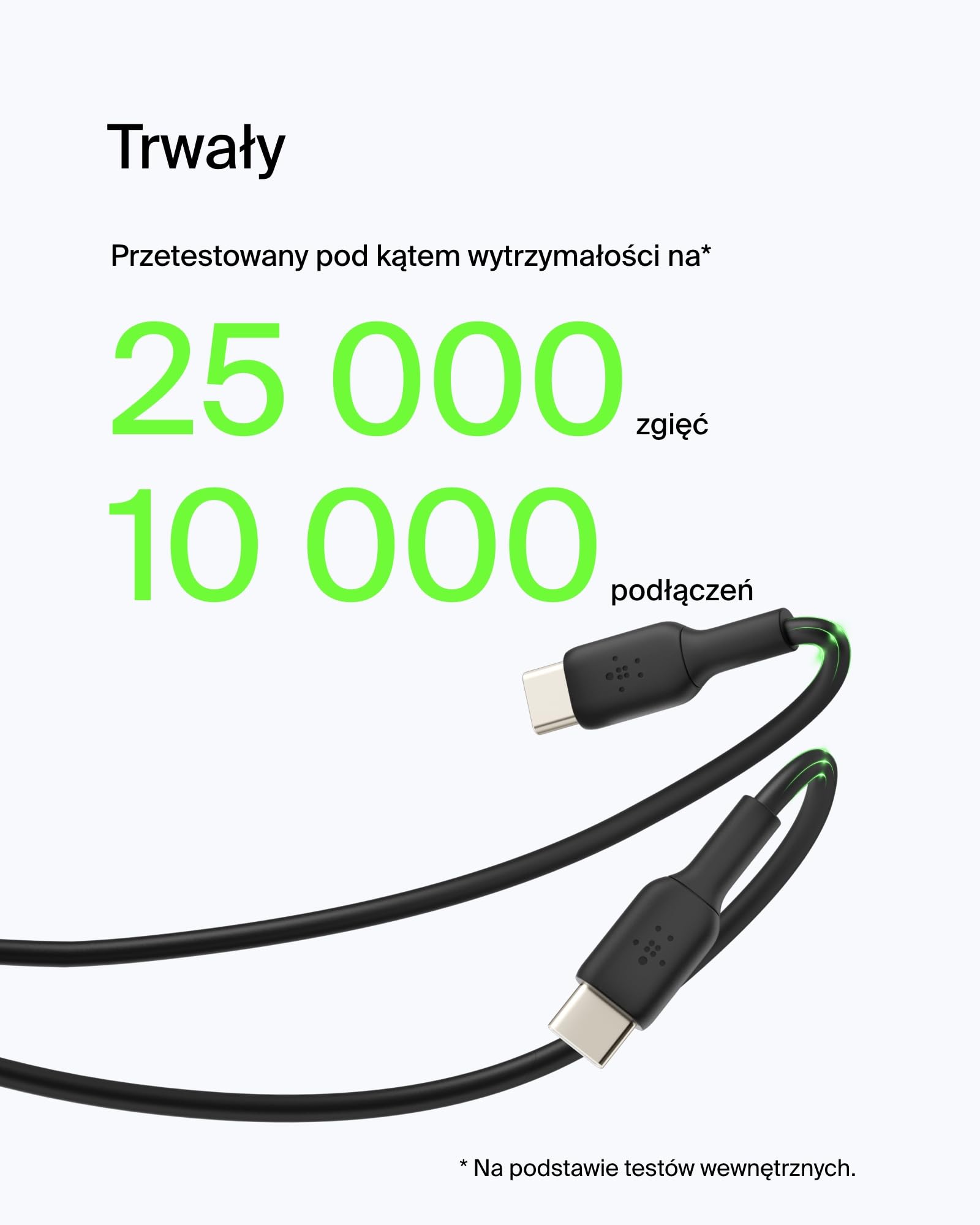 Belkin BoostCharge Kabel USB-C, kabel USB-C do USB-A, kabel USB C do iPhone 15, Samsung Galaxy S24, S23, Note, Google Pixel, iPad Pro, iPad Mini, Nintendo Switch i innych urządzeń, 15 cm – czarny