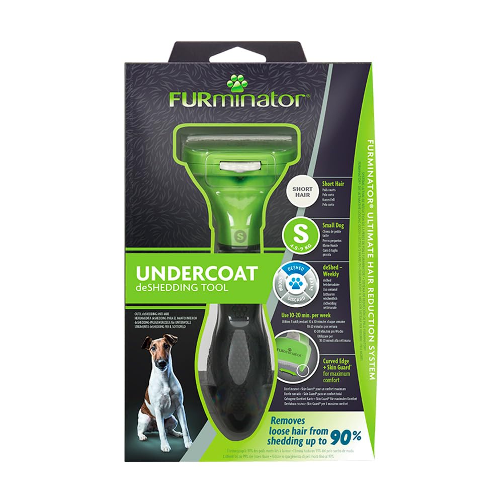 Furminator - Dog Short Hair S - (640.7020), Black