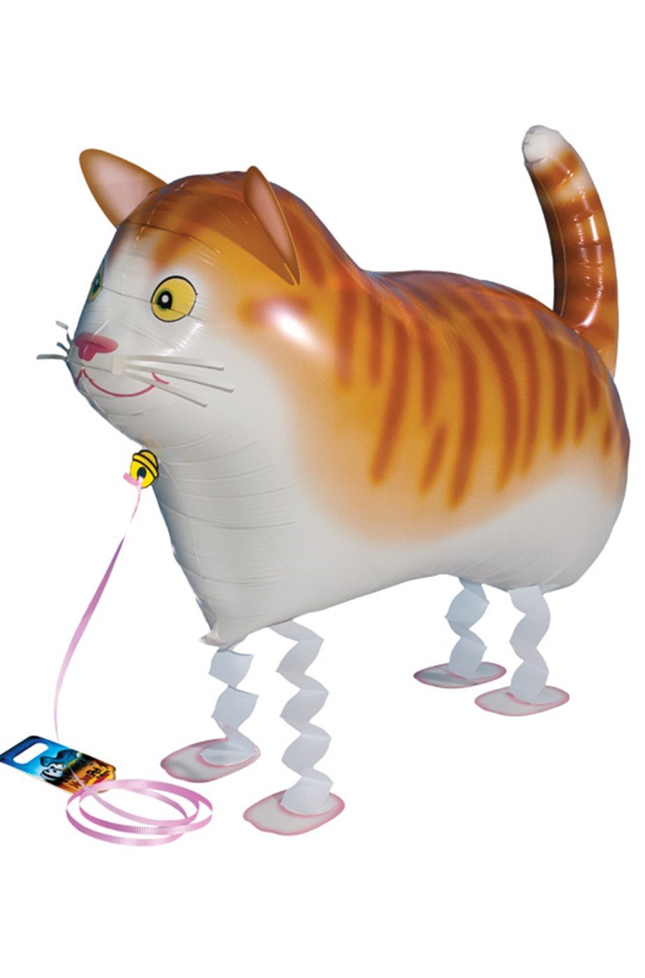 Kopper-24 Airwalker Balloon Cat - Running Animal Balloon Helium Walking Foil Balloon Decoration for Children Birthday Party Wedding Children Gift JGA Decoration Animal Balloons Running โ image 1